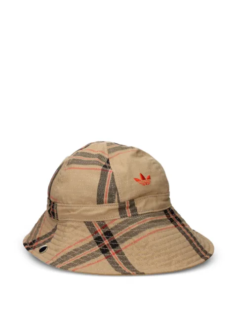 adidas x Wales Bonner check-pattern bucket hat