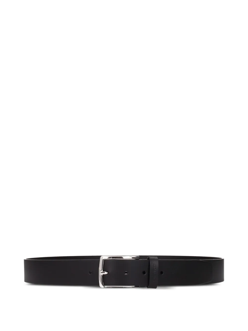 a.testoni buckle-fastening leather belt - Nero