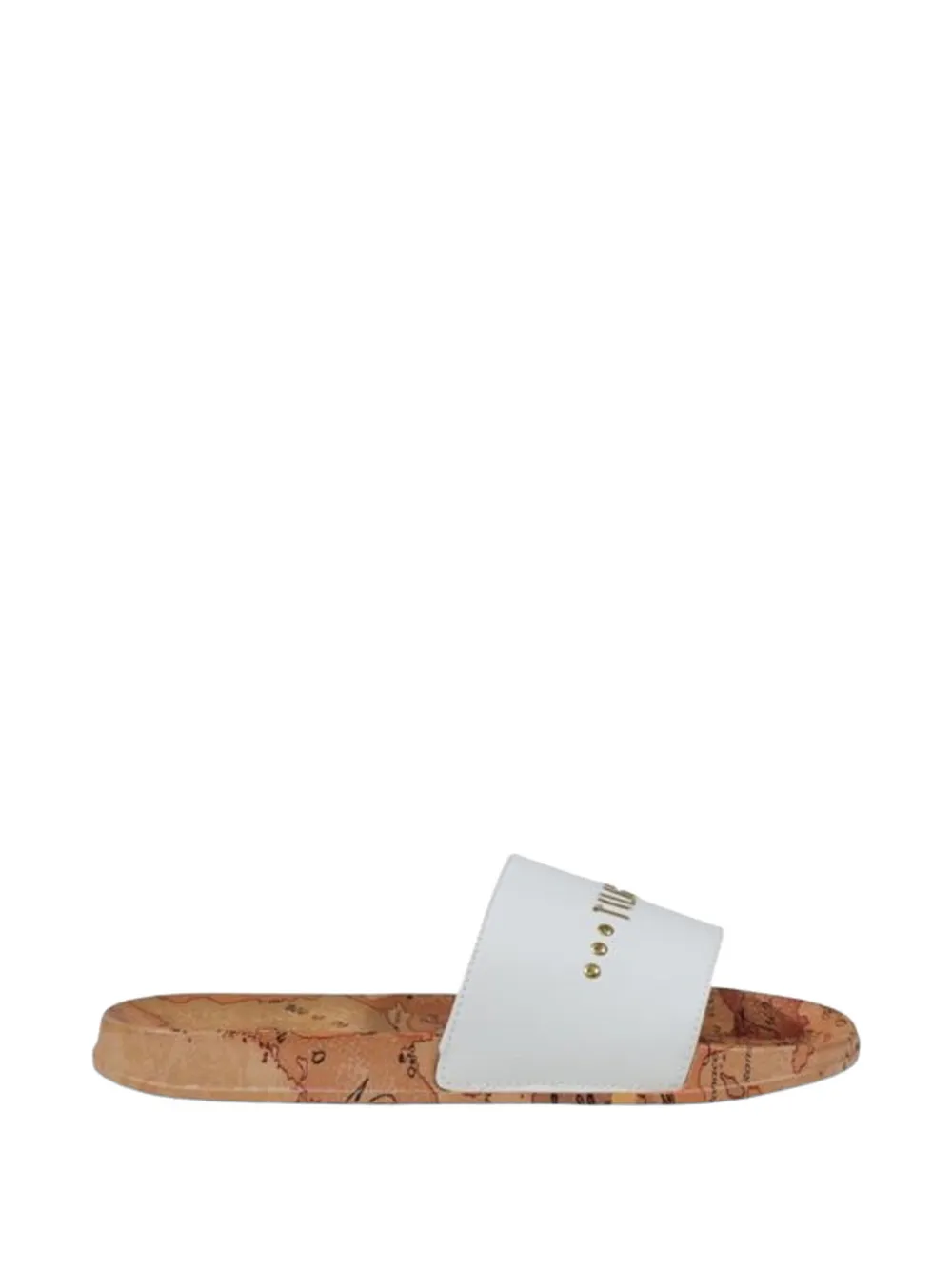 ALVIERO MARTINI 1° CLASSE logo-embellished slides - Bianco