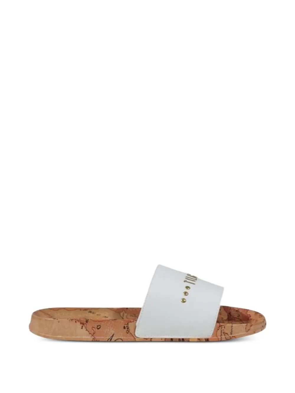 ALVIERO MARTINI 1° CLASSE logo-embellished slides - Bianco