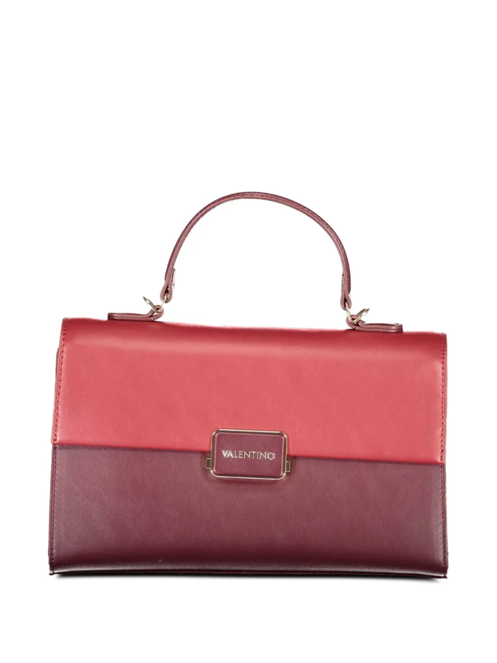MARIO VALENTINO two-tone logo-detail tote bag