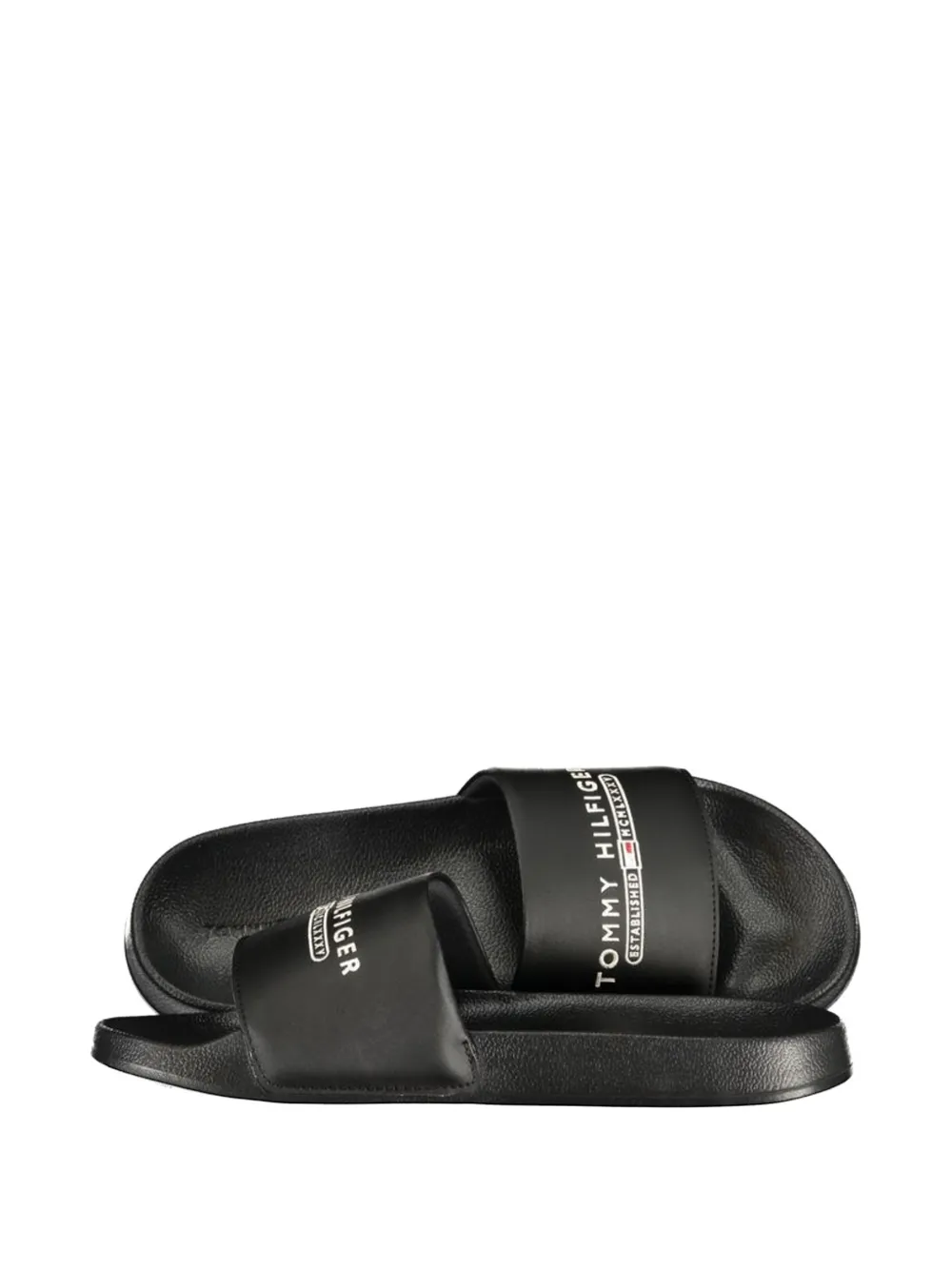Tommy Hilfiger logo-print sandals - Nero