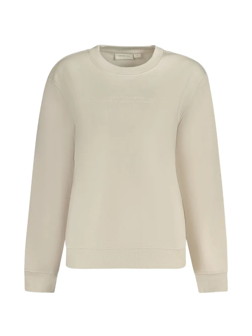 Calvin Klein logo-detail sweatshirt - Toni neutri