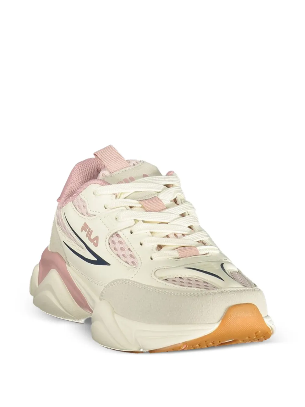 Fila panelled mesh sneakers Beige