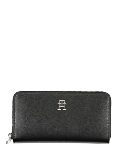 Tommy Hilfiger logo-plaque zip-around wallet