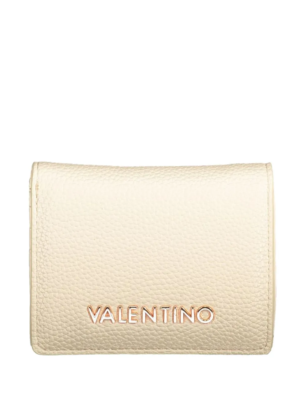 MARIO VALENTINO logo-lettering wallet - Toni neutri