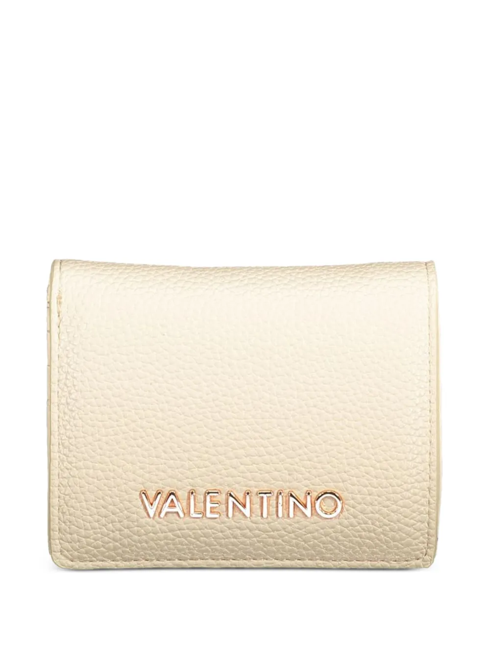 MARIO VALENTINO logo-lettering wallet - Toni neutri
