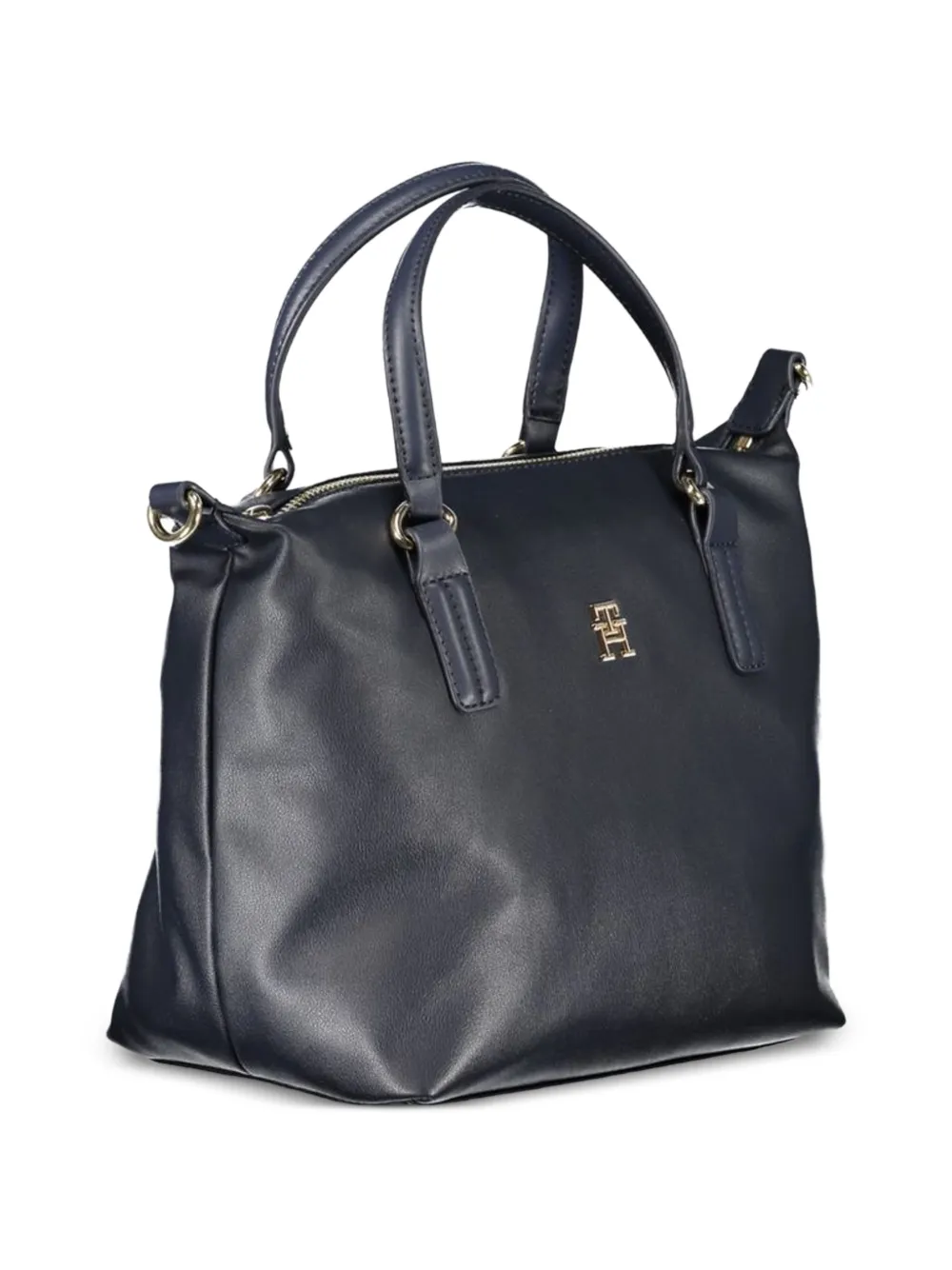 Tommy Hilfiger Julia shopper met logoplakkaat Blauw