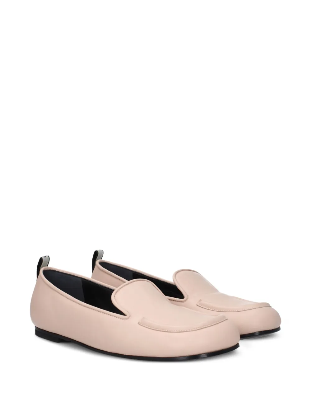 Premiata slip-on leather loafers Beige