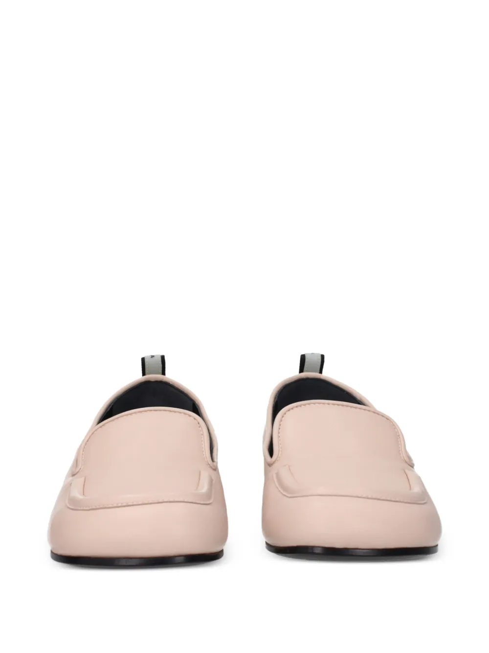Premiata slip-on leather loafers Beige