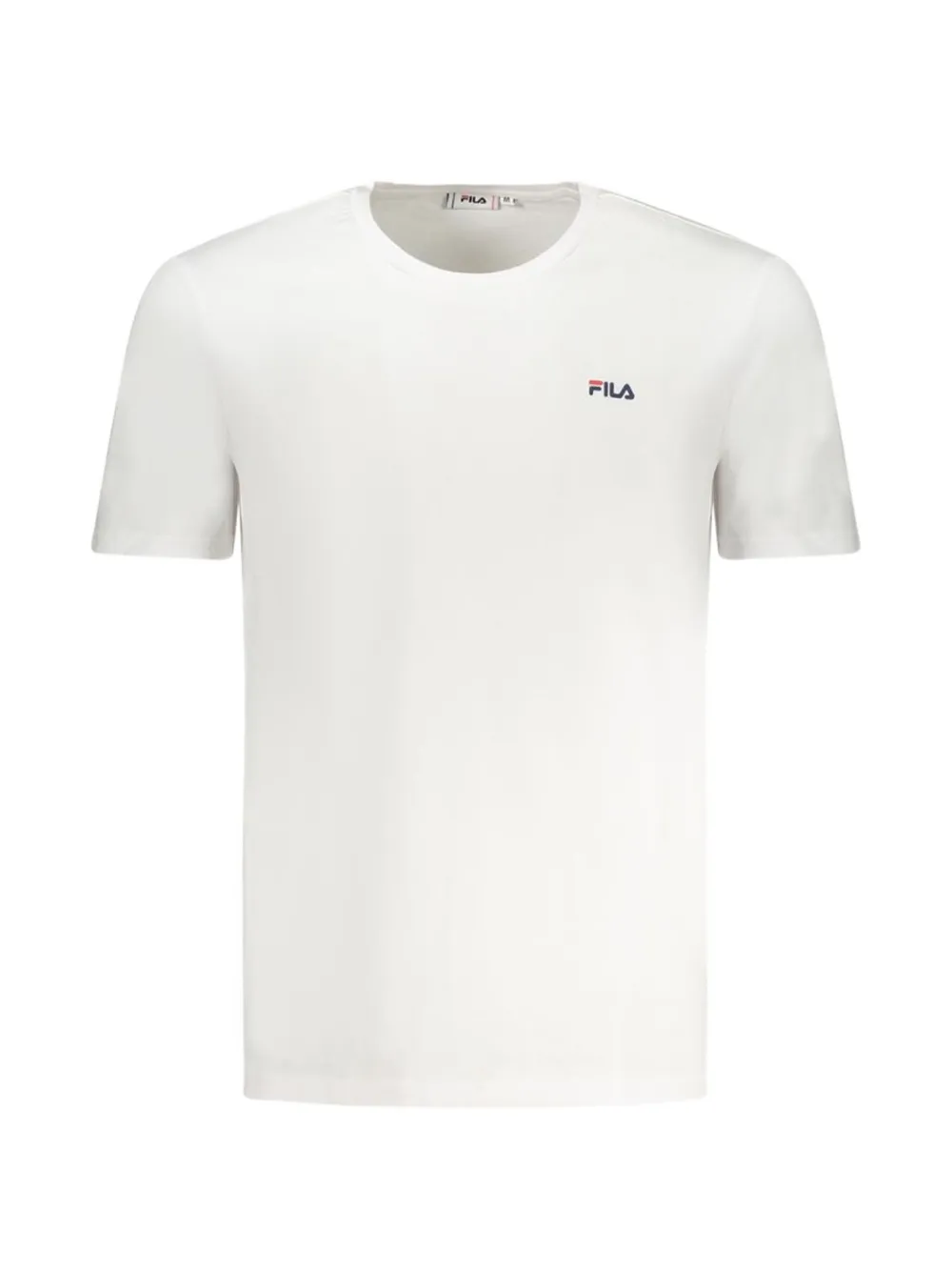 Fila Logo-print Crew-neck T-shirt In White