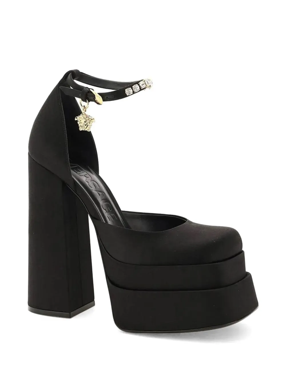 Versace Medusa Aevitas platform pumps Zwart
