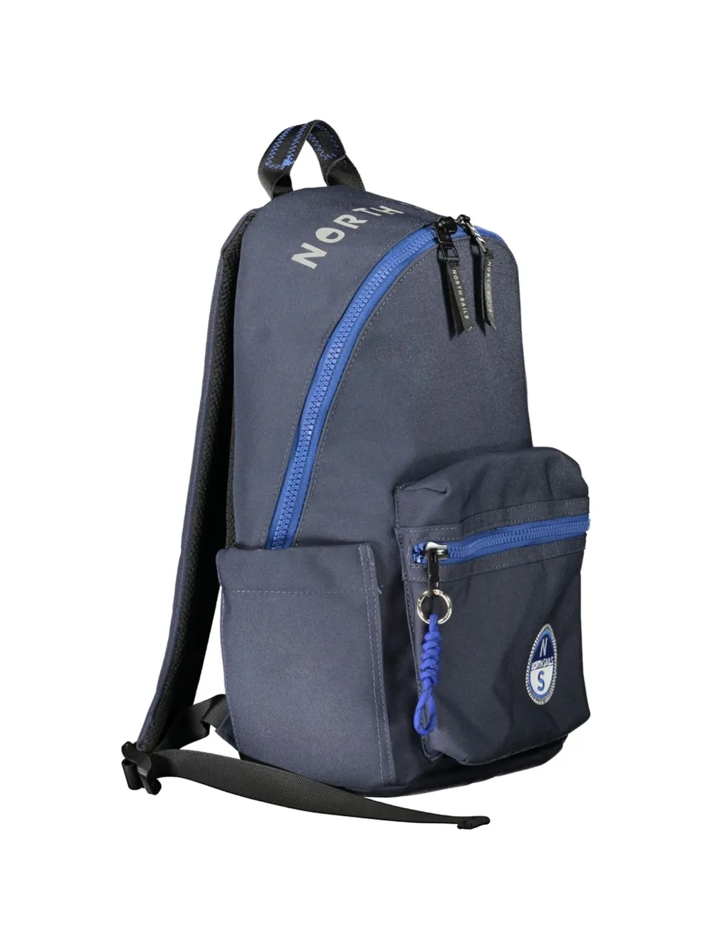 North Sails Blue Polyester Men Backpack In Blue