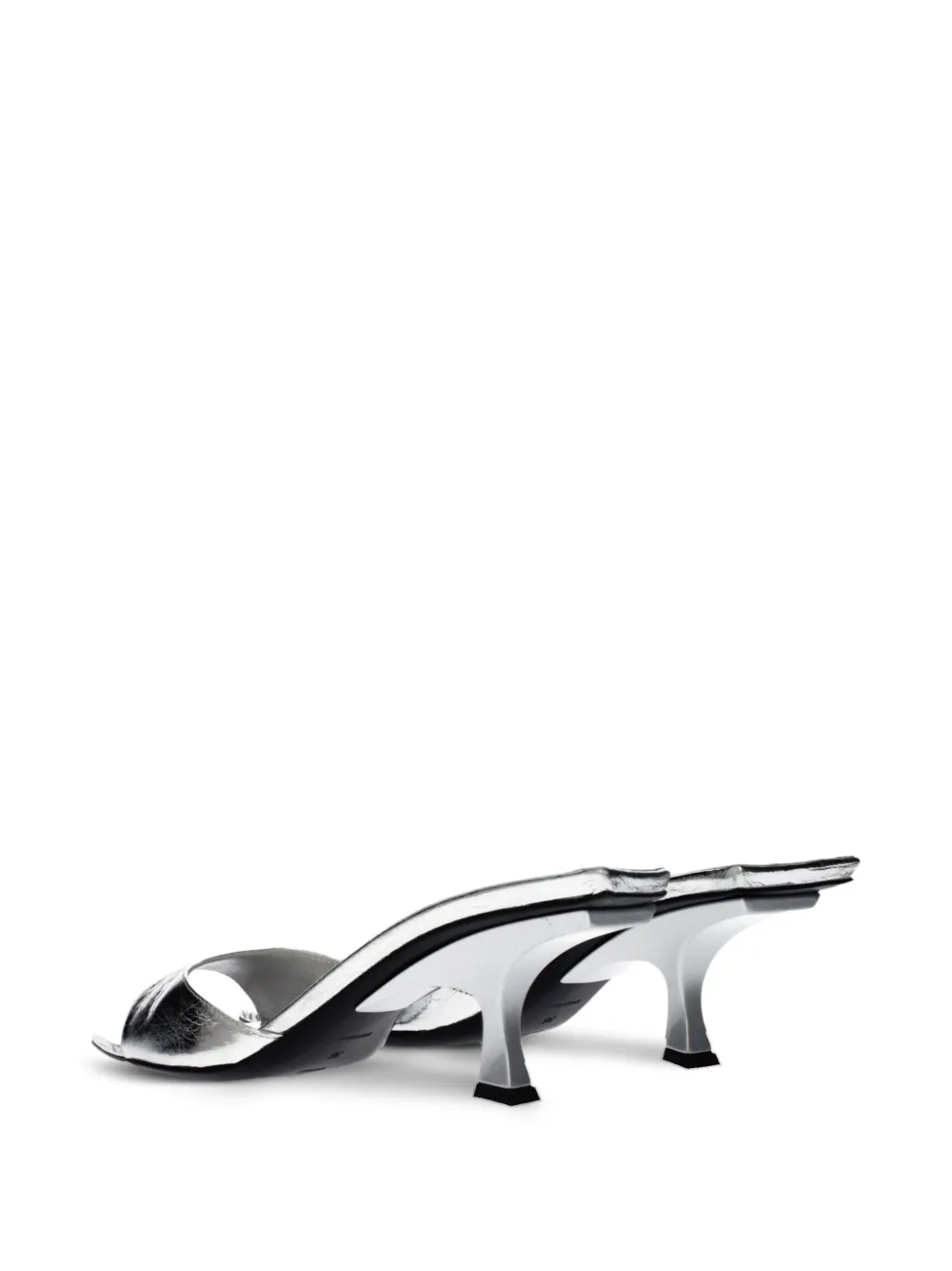 The Attico Bes sandals Zilver