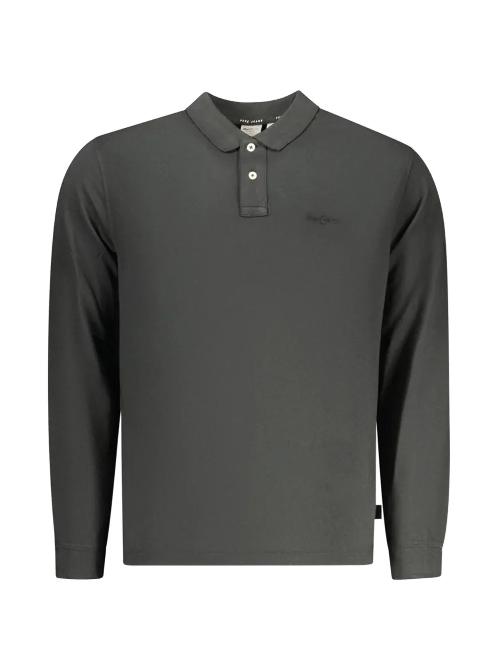 Pepe Jeans long-sleeve piqué polo shirt - Nero