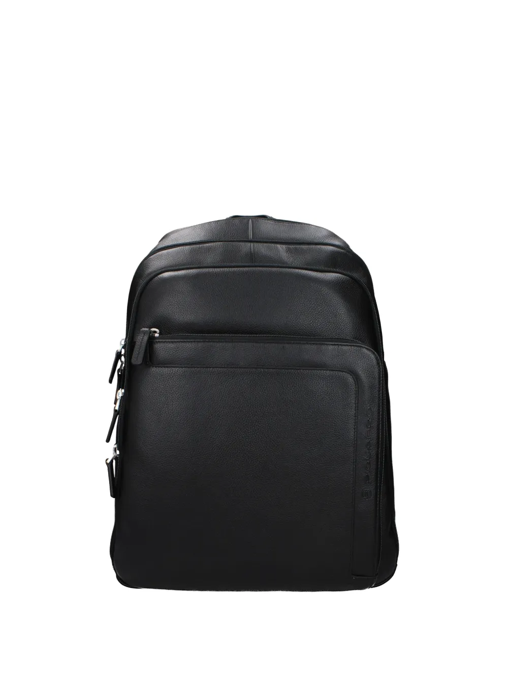 PIQUADRO leather backpack - Nero