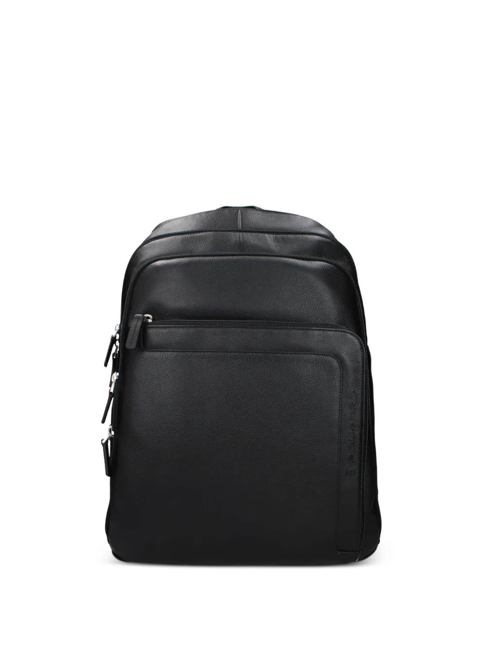 PIQUADRO leather backpack | Black | Image 1