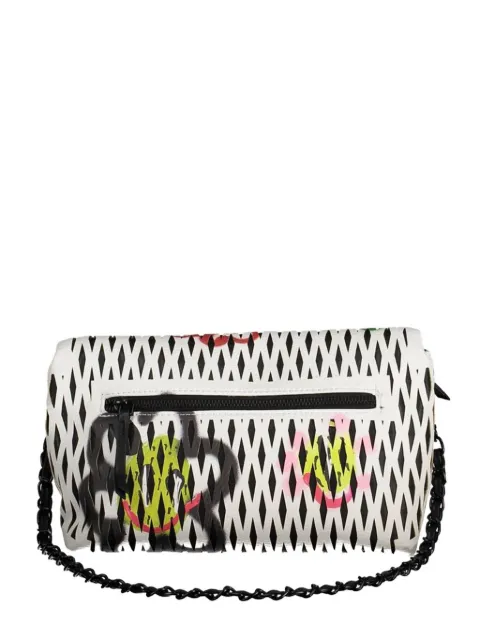 Desigual graffiti-print cut-out crossbody bag