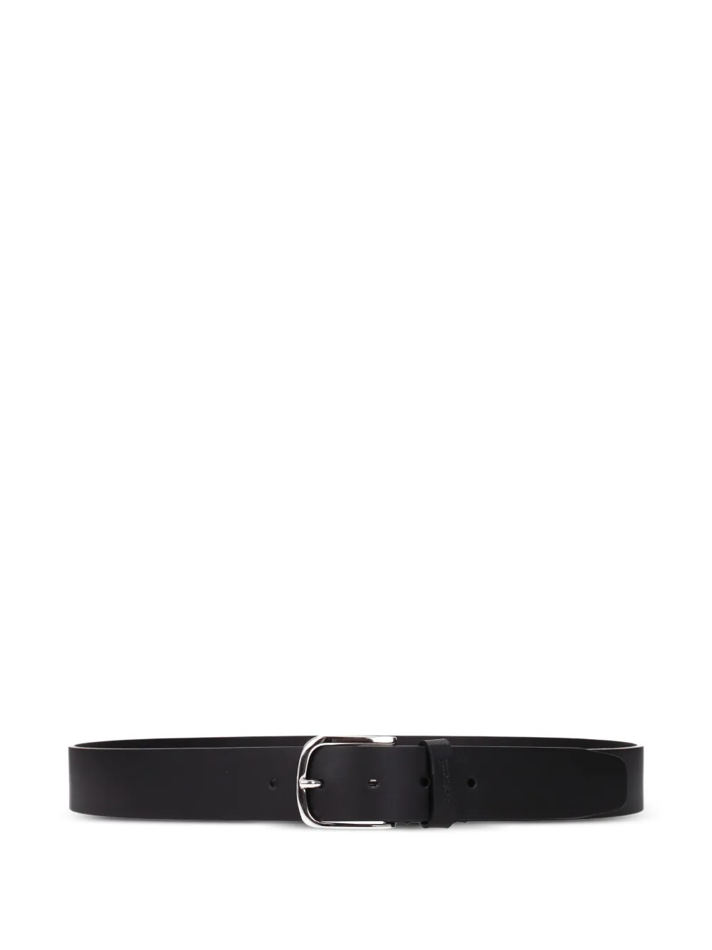a.testoni buckle-fastening leather belt - Nero
