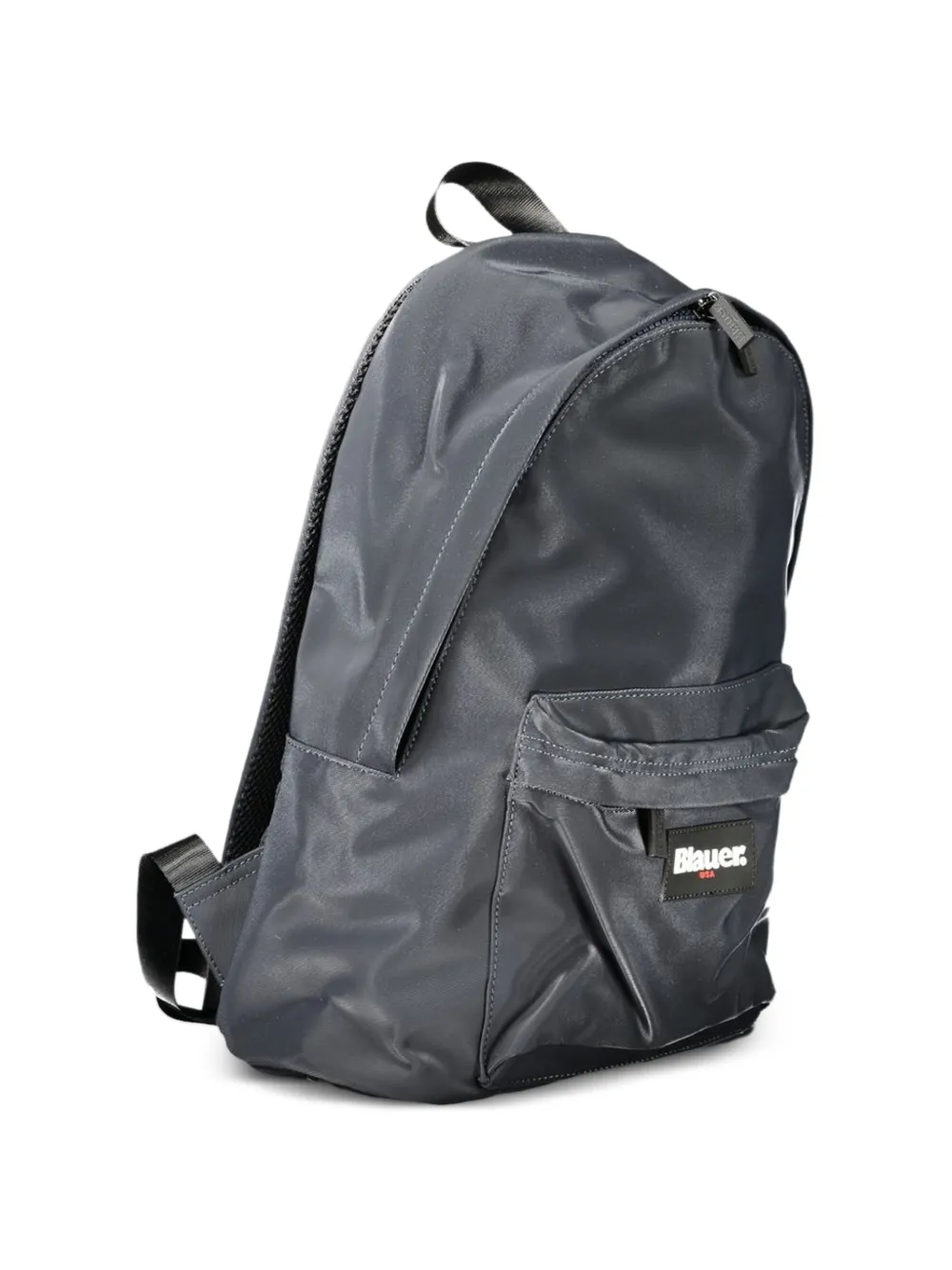 Blauer Rugzak met logopatch Grijs