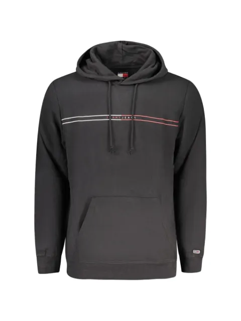 Tommy Jeans logo-print drawstring hoodie