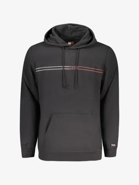 Tommy Jeans logo-print drawstring hoodie