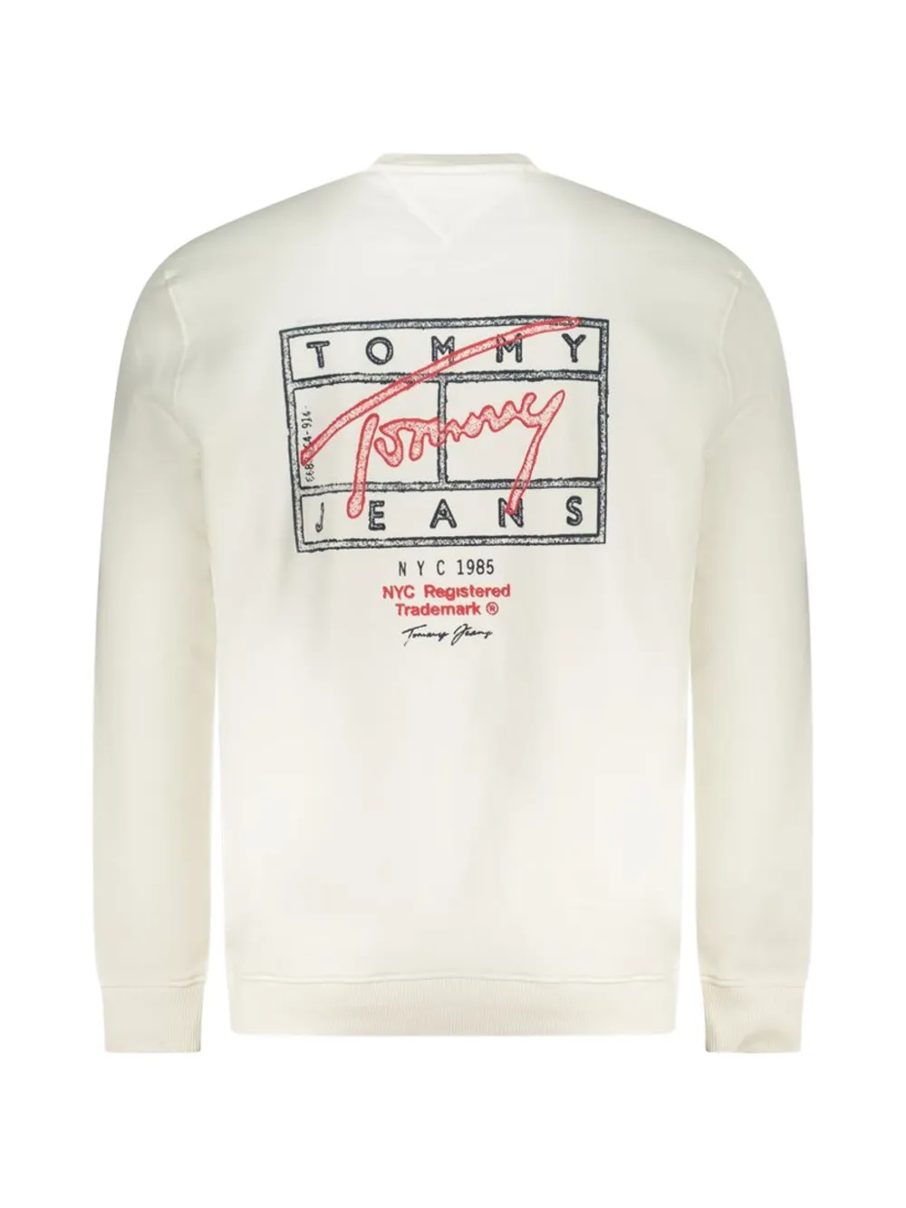 Tommy Hilfiger Sweater met logoprint Beige