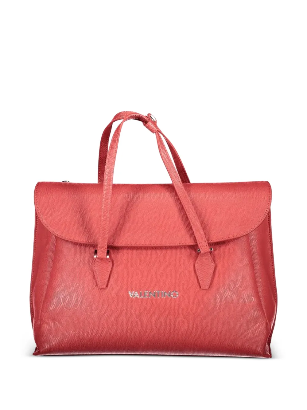 MARIO VALENTINO textured-finish foldover tote bag