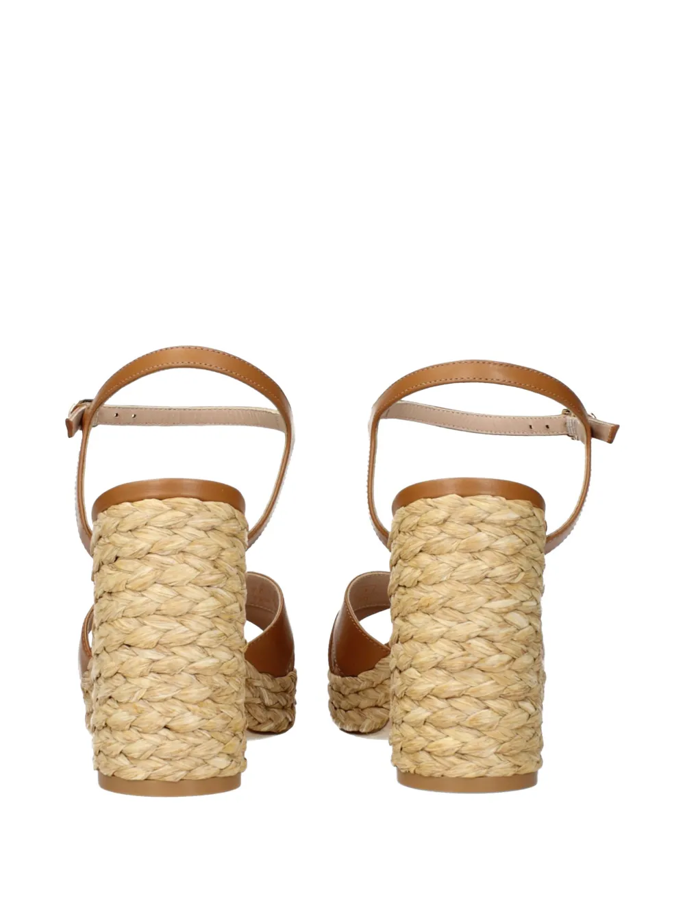 Stuart Weitzman 100mm Dayla heeled sandals Beige