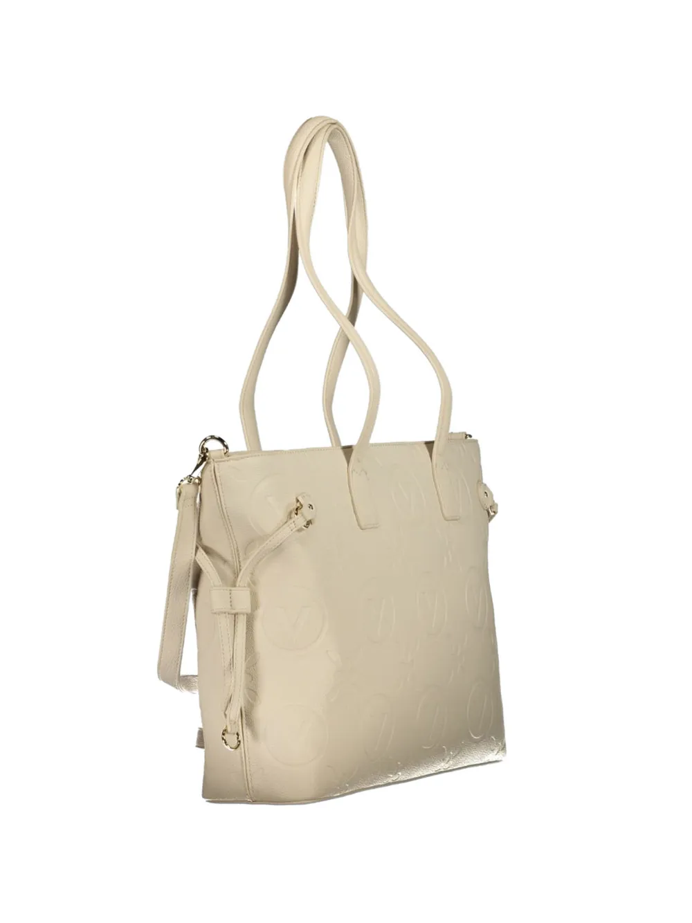 MARIO VALENTINO logo-debossed tote bag - Toni neutri