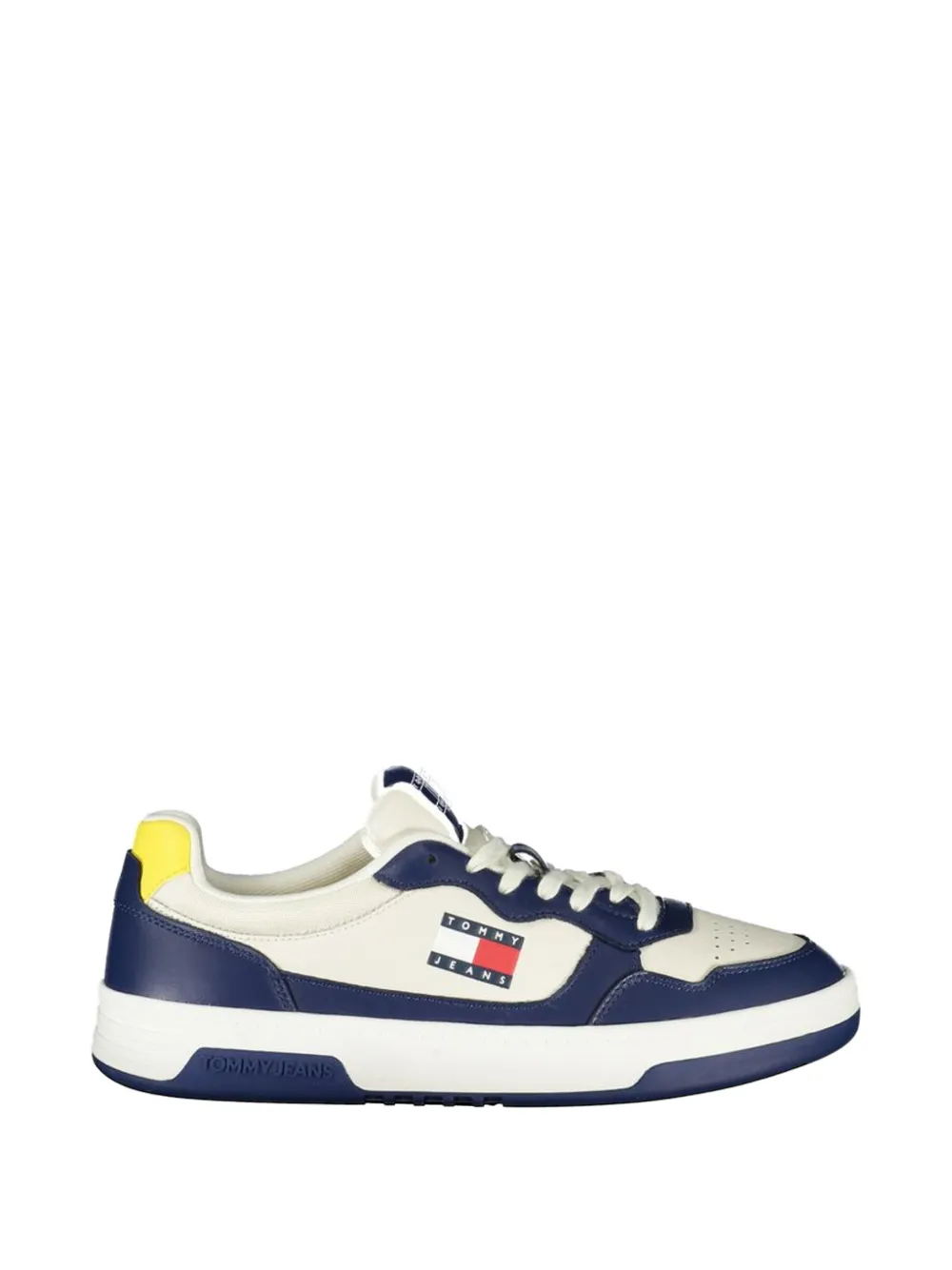 Tommy Hilfiger logo-patch panelled sneakers - Toni neutri