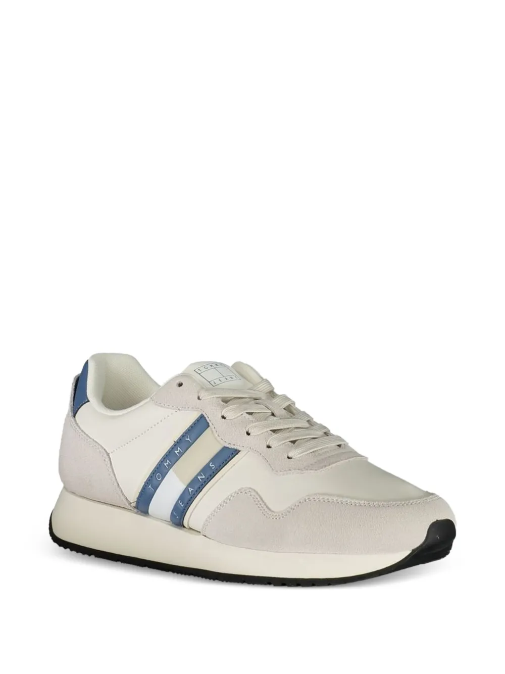 Tommy Jeans Sneakers met logodetail Beige