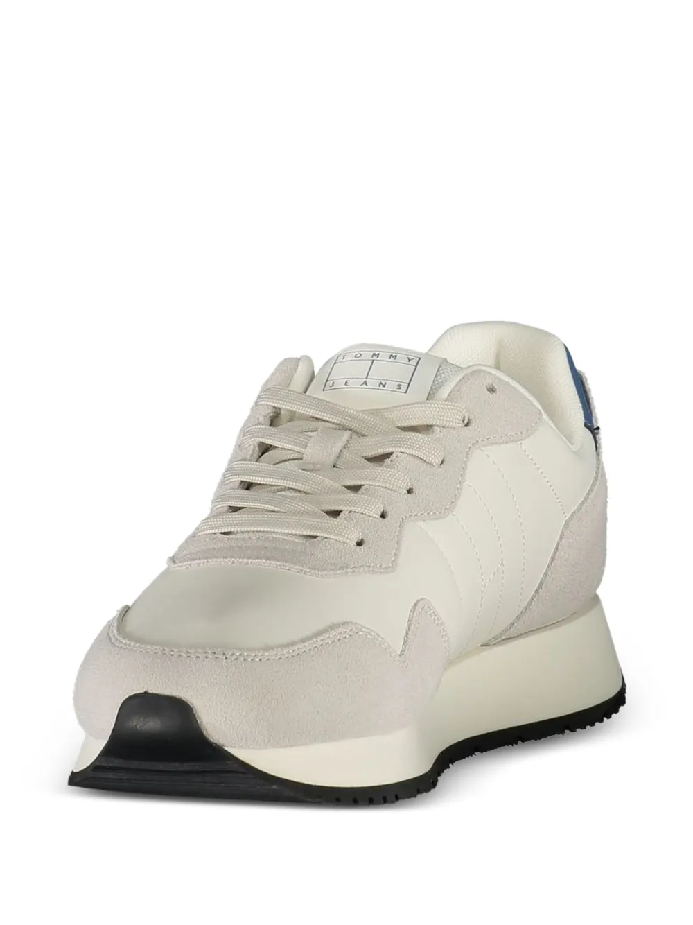 Tommy Jeans Sneakers met logodetail Beige