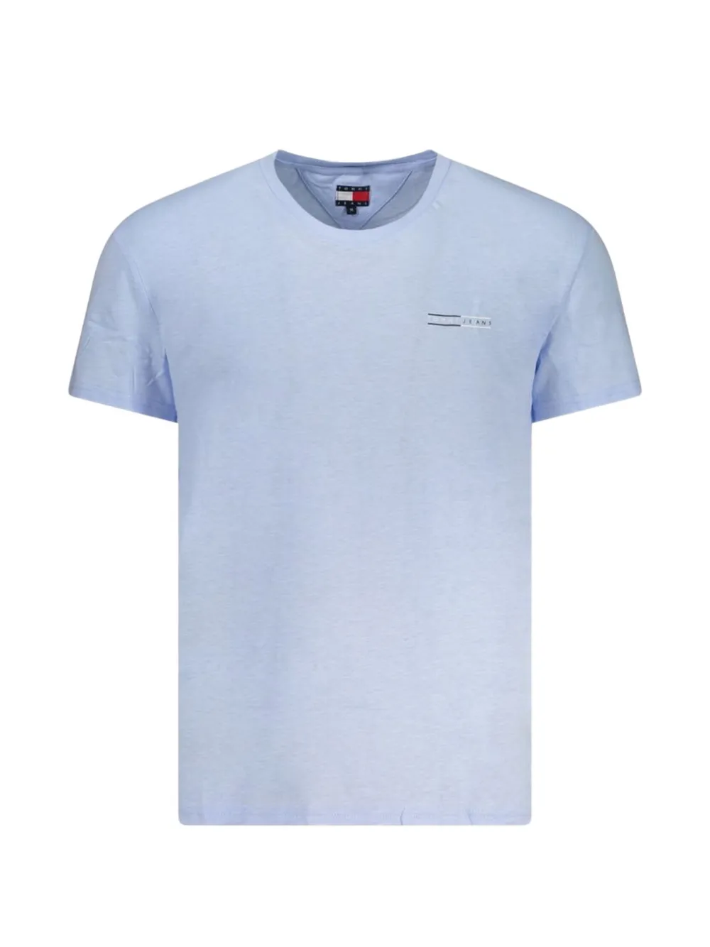 Tommy Hilfiger logo-patch crew-neck T-shirt - Blu