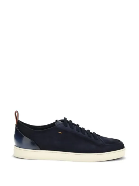 Santoni leather sneakers