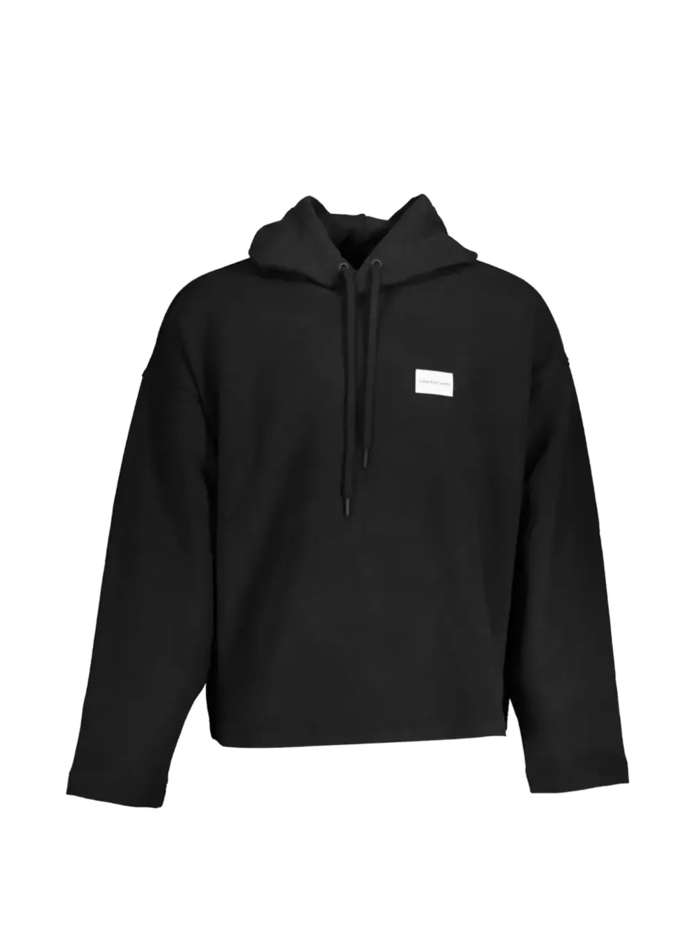 Calvin Klein Jeans drawstring hoodie - Schwarz