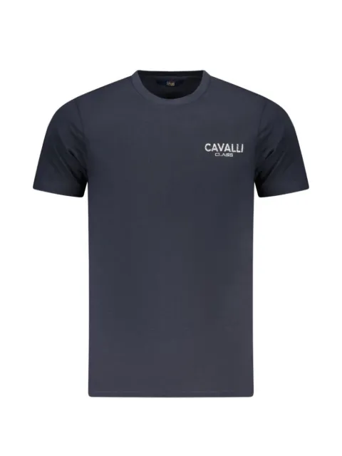 Cavalli Class logo-detail cotton T-shirt