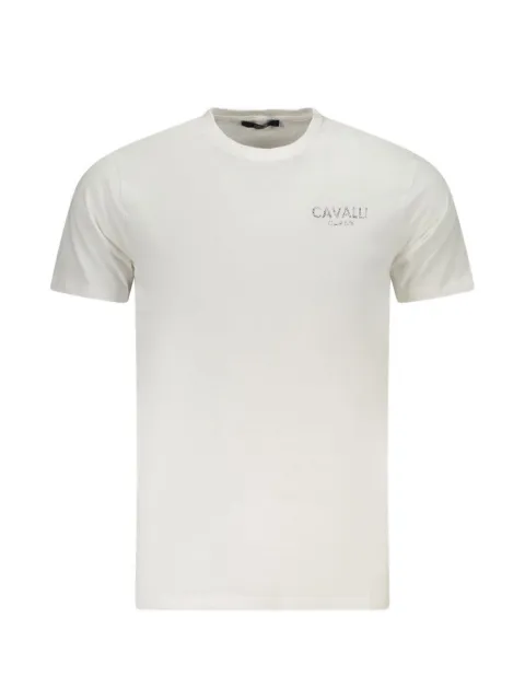 Cavalli Class logo-embroidered T-shirt