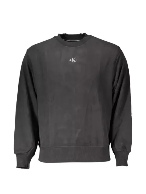 Calvin Klein Moletom decote careca com estampa de logo