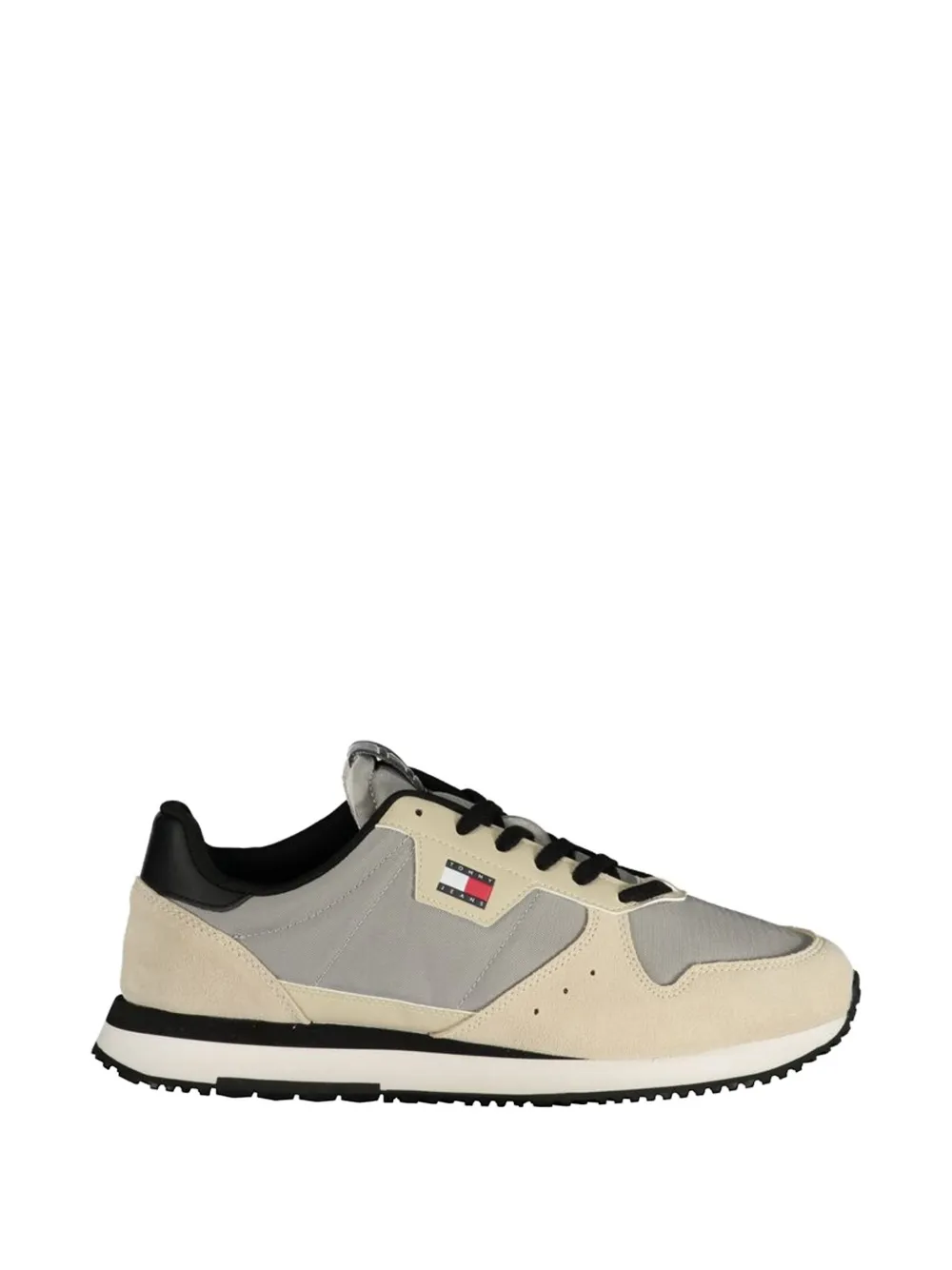 Tommy Hilfiger panelled logo-patch sneakers - Toni neutri