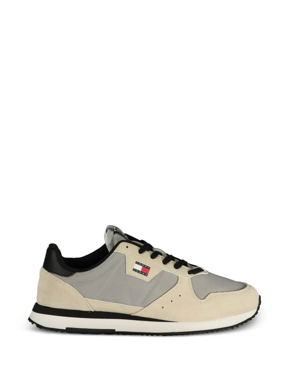 Tommy Hilfiger panelled logo-patch sneakers - Toni neutri