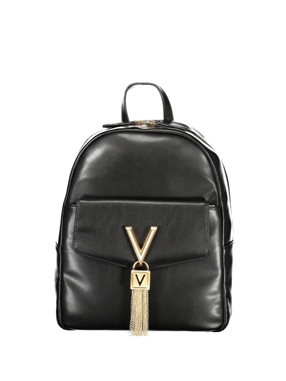 MARIO VALENTINO logo tassel-detail backpack - Nero