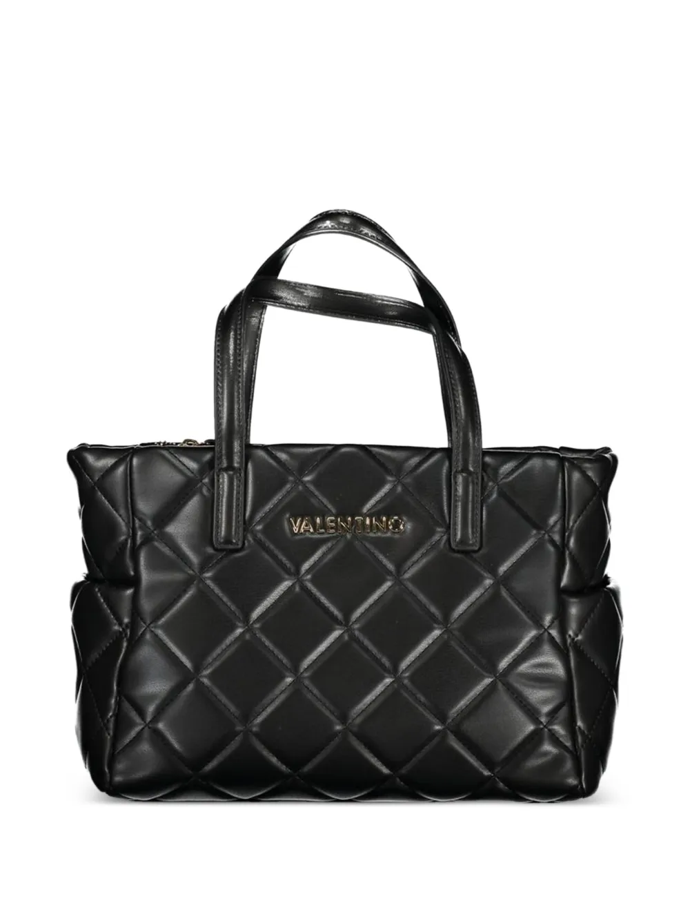 MARIO VALENTINO quilted tote bag - Nero