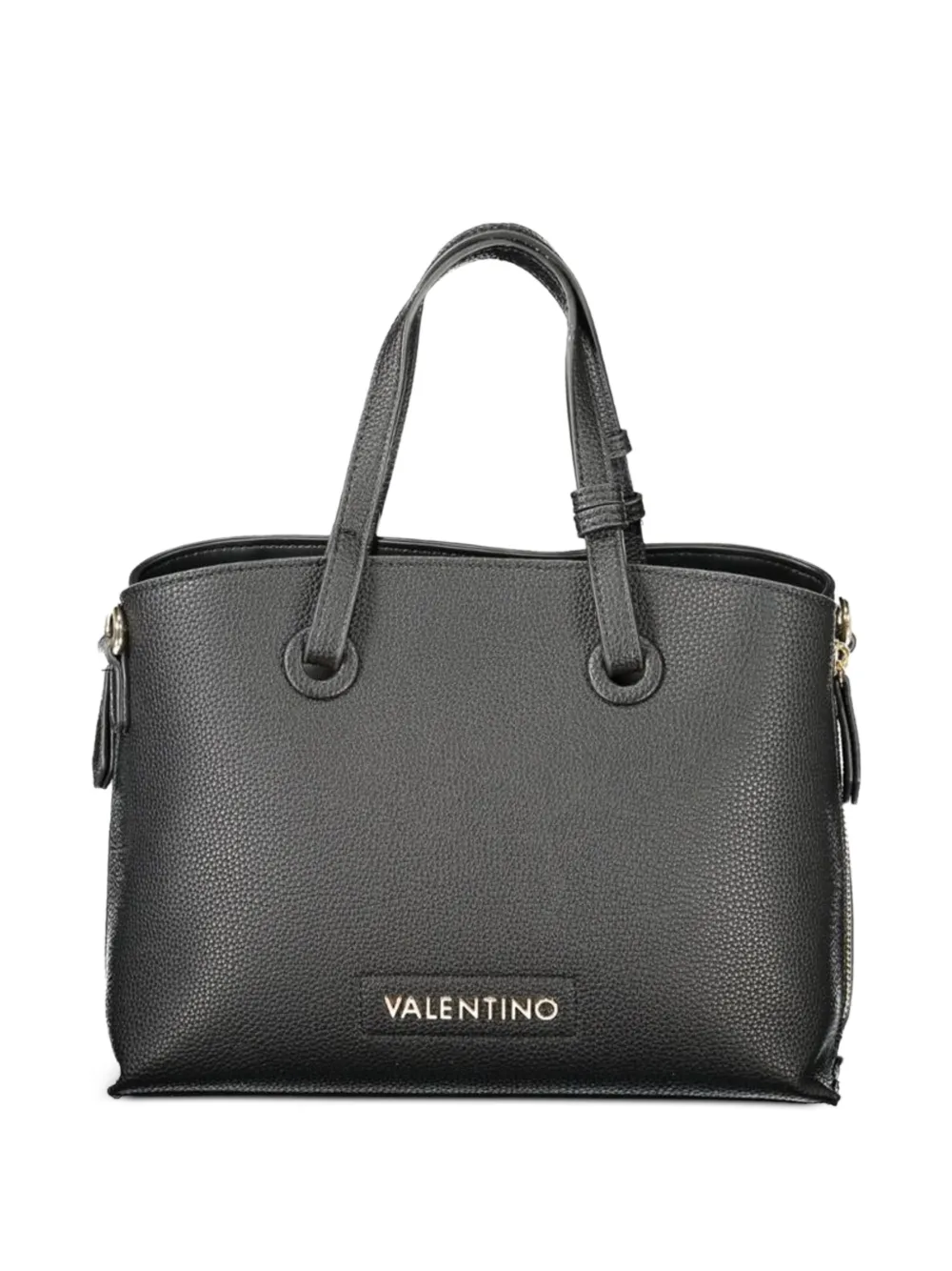 MARIO VALENTINO logo-lettering tote bag - Nero