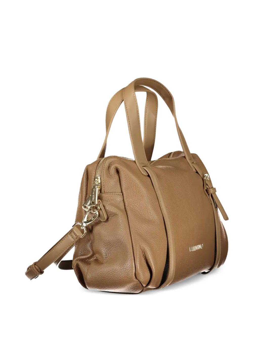 MARIO VALENTINO Shopper met gegranuleerd-effect Bruin