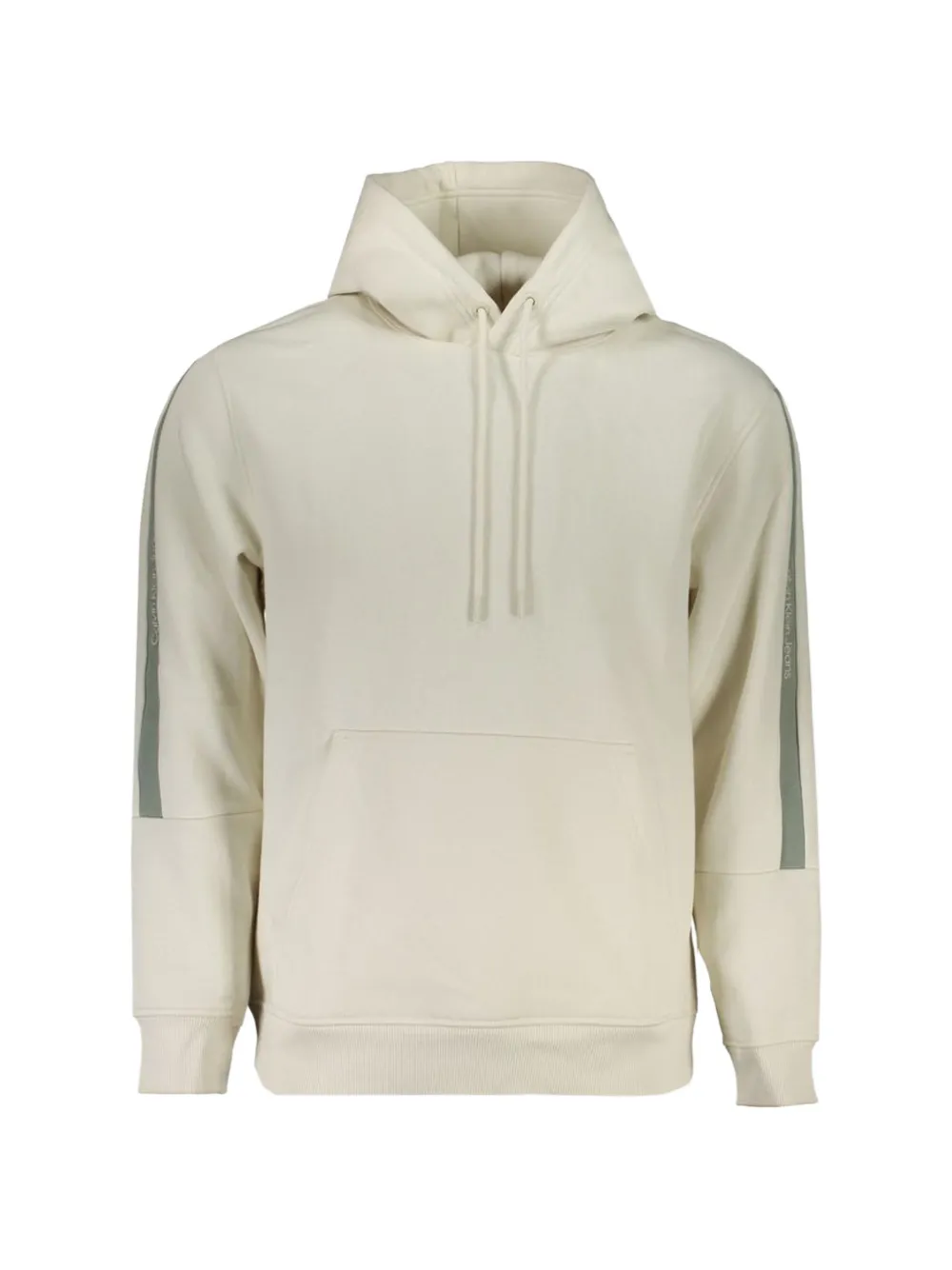 Calvin Klein tape-detail hoodie - Toni neutri