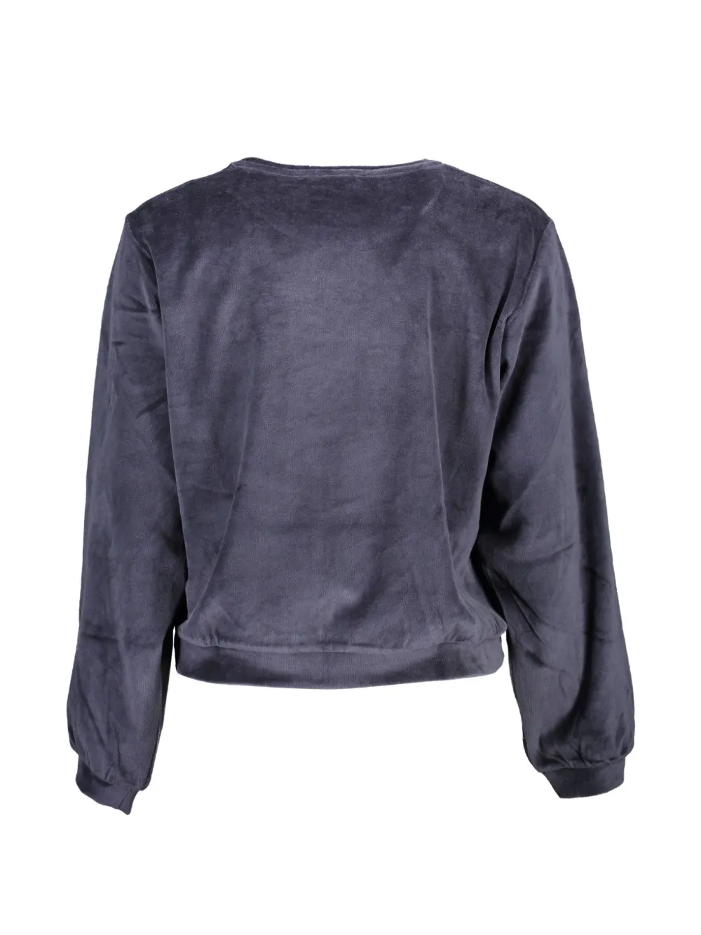 Desigual Fluwelen sweater Blauw