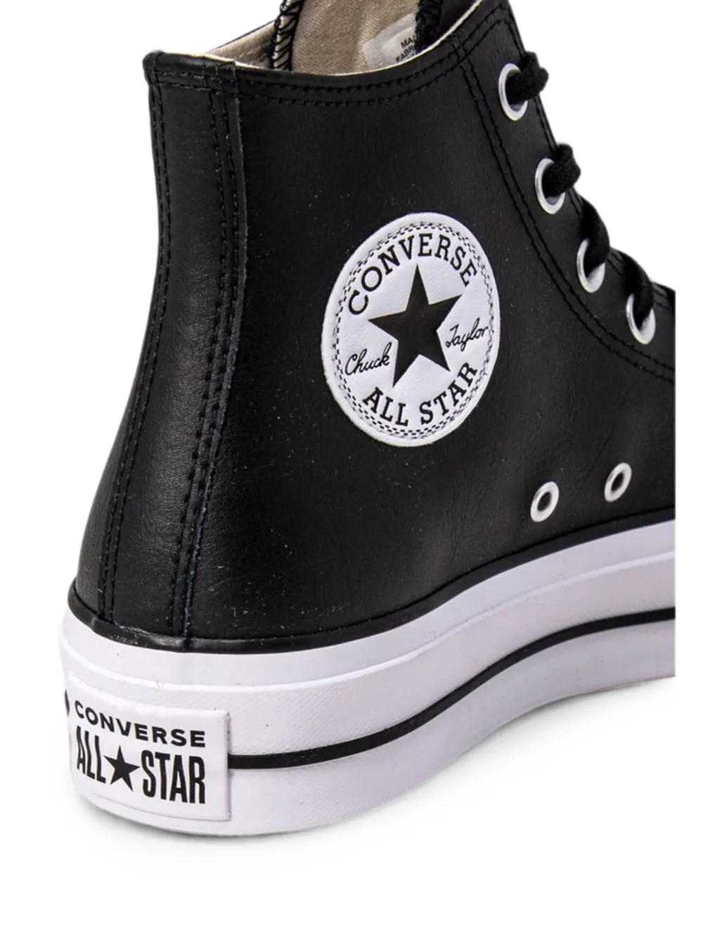 Converse Chuck Taylor All Star platform sneakers Zwart