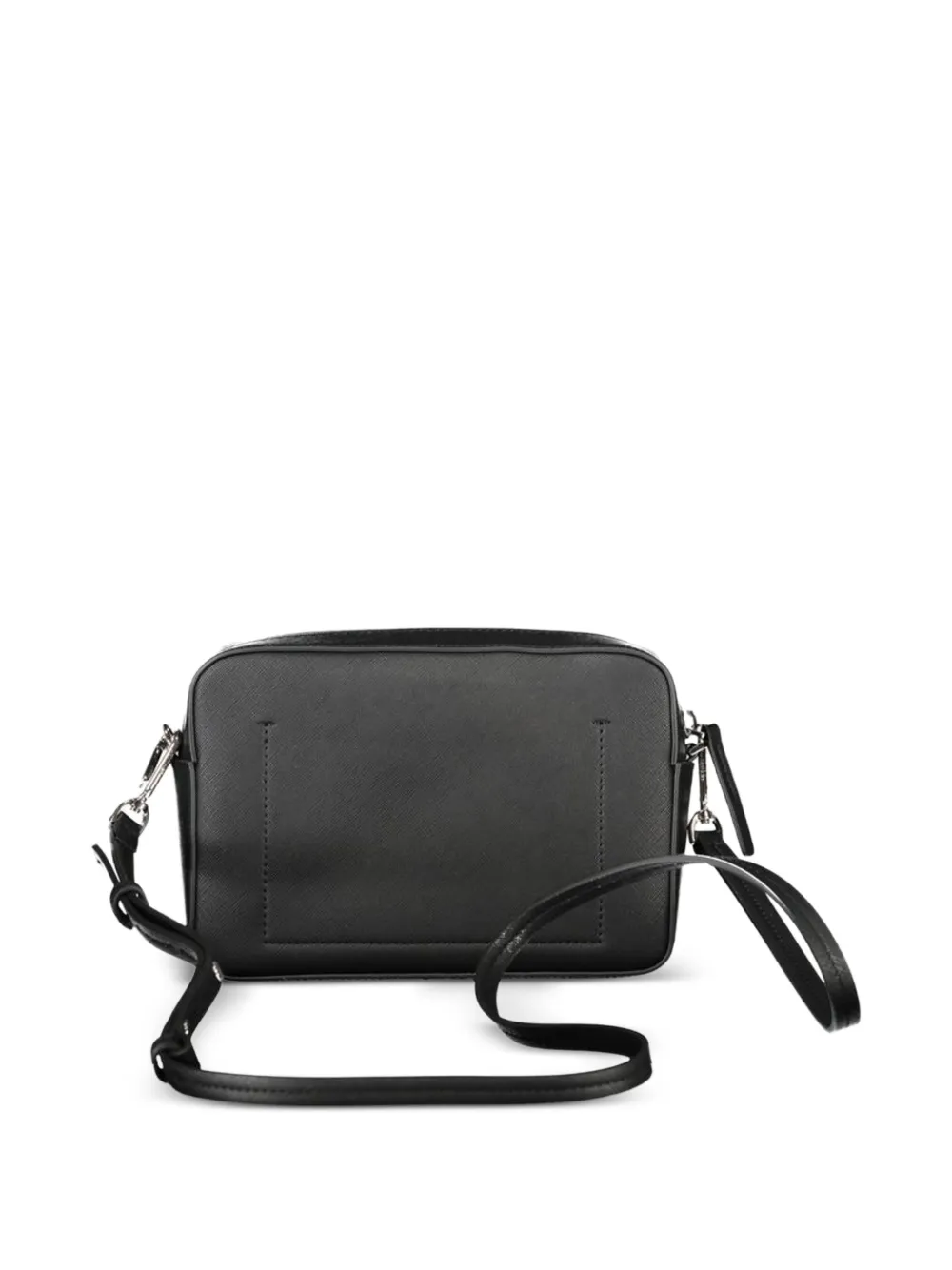 Calvin Klein Crossbodytas met monogram Zwart