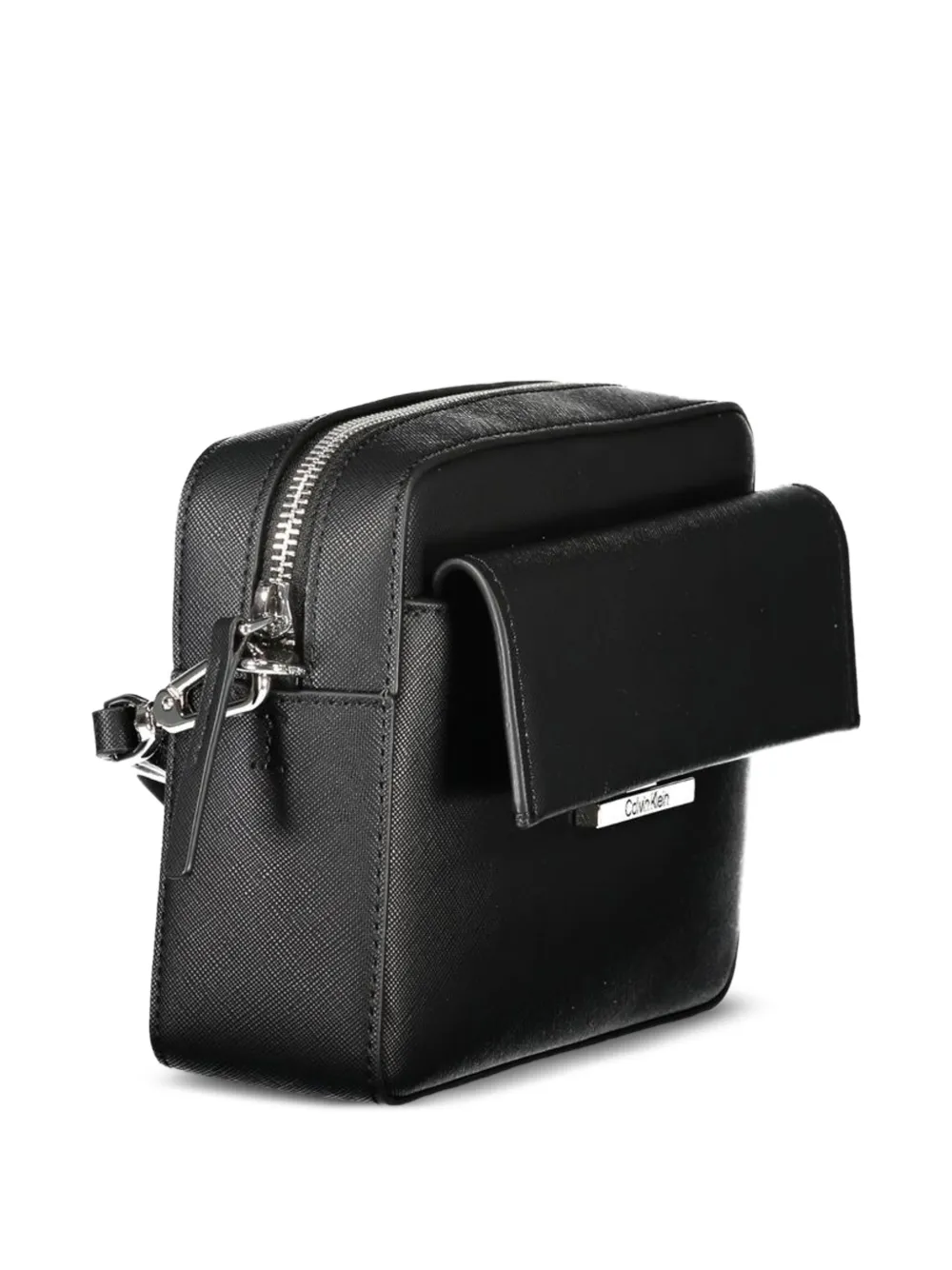 Calvin Klein Crossbodytas met monogram Zwart